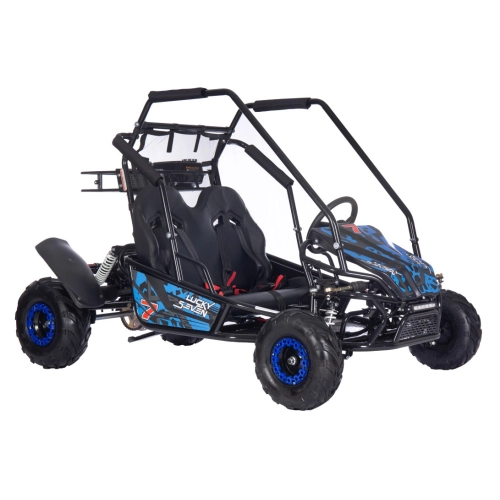 Pojazd BUGGY Spalinowy LUCKY SEVEN LIFT Niebieski PSP.GK014B.NIE